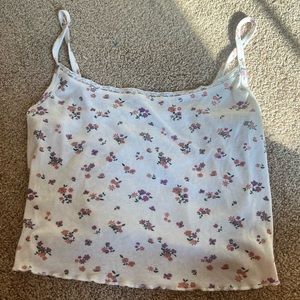 floral tank top